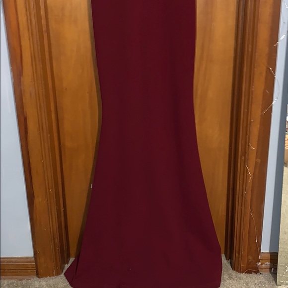 Maroon Prom Dress - Picture 2 of 5